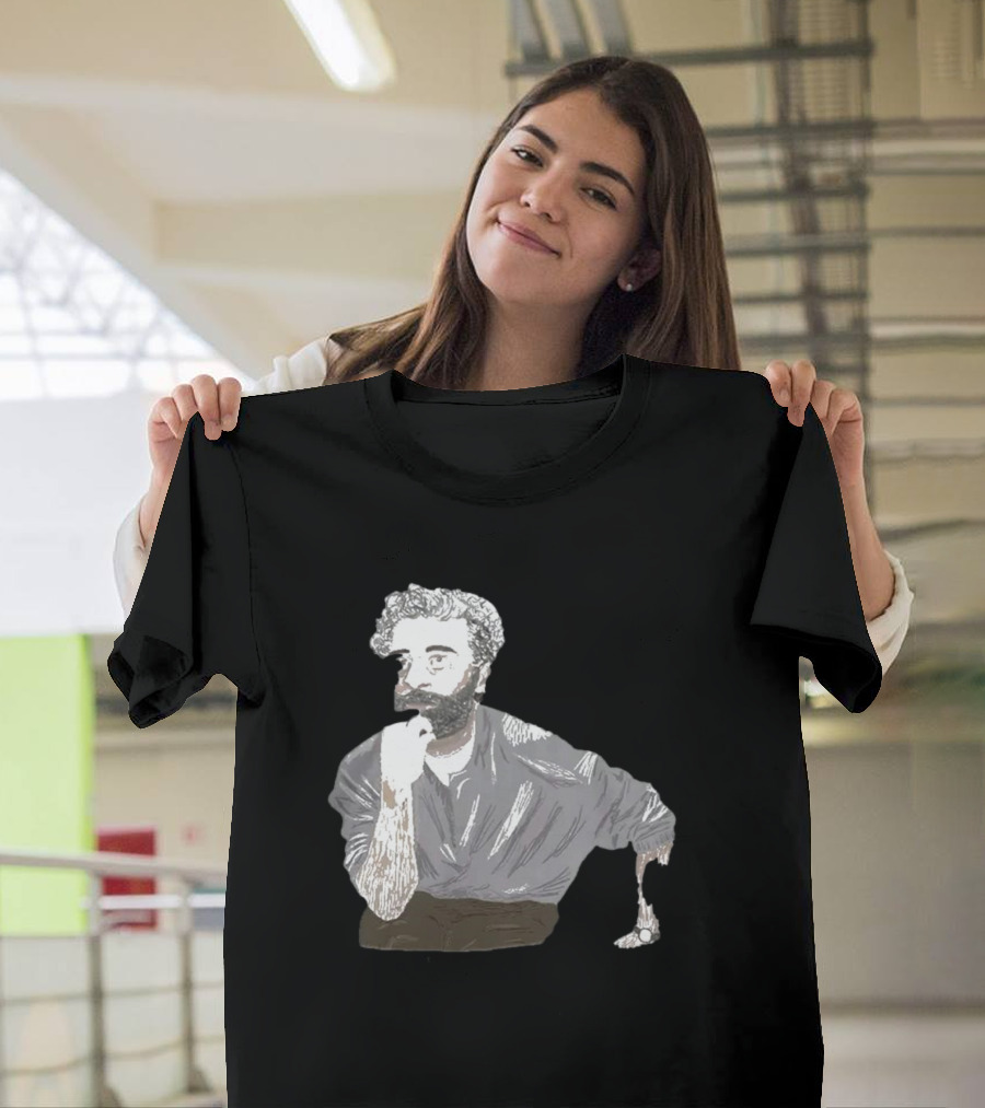 Super Yaki X Courtney LeSueur Oscar Thinking Pose T-Shirt