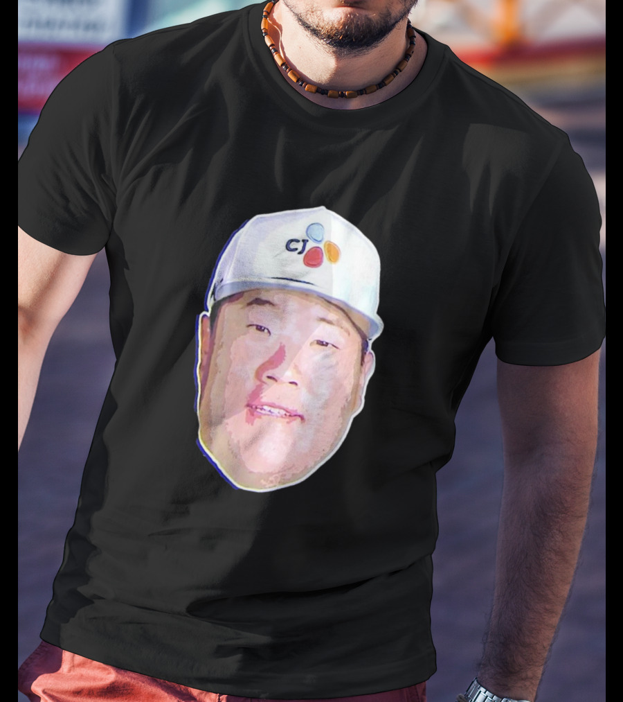 Big Head Sungjae Im CJ Cap Tracker T-Shirt