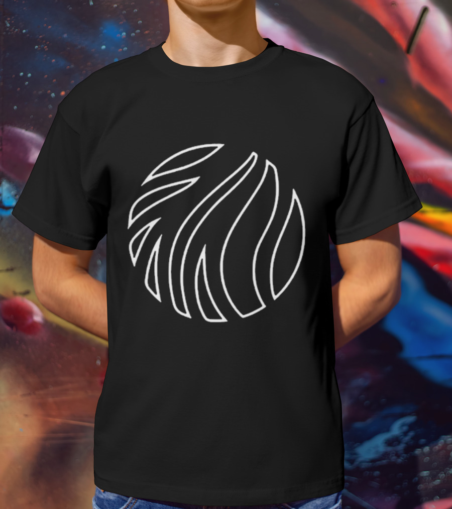 Odyzey CloZee Abstract Circular Wave T-Shirt