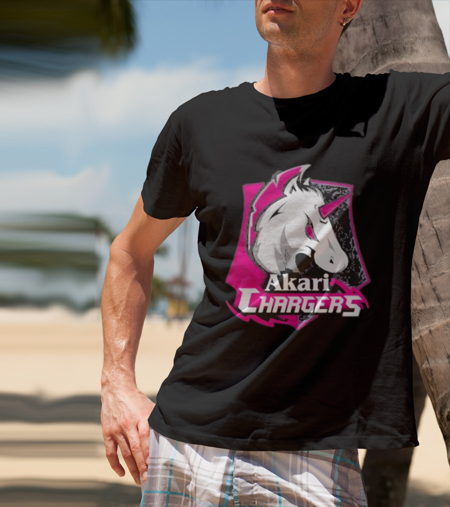 Unicorn Fifi Sharma Akari Chargers T-Shirt