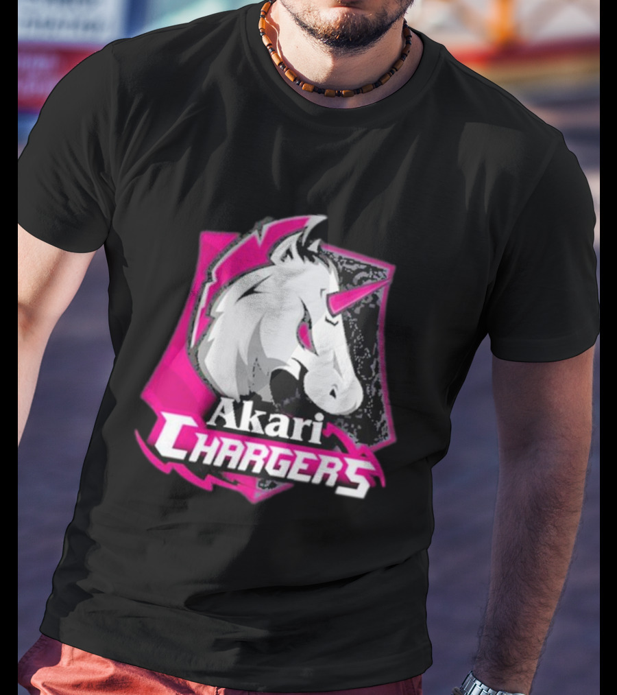 Unicorn Fifi Sharma Akari Chargers T-Shirt