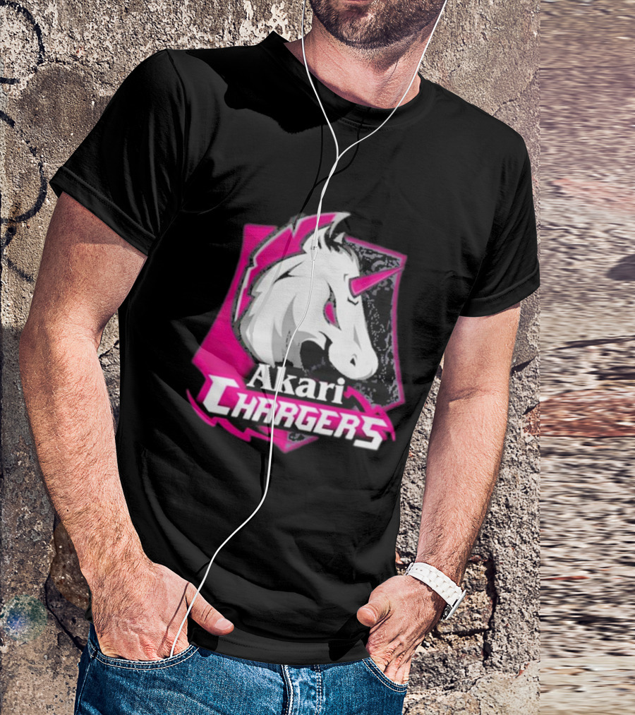 Unicorn Fifi Sharma Akari Chargers T-Shirt