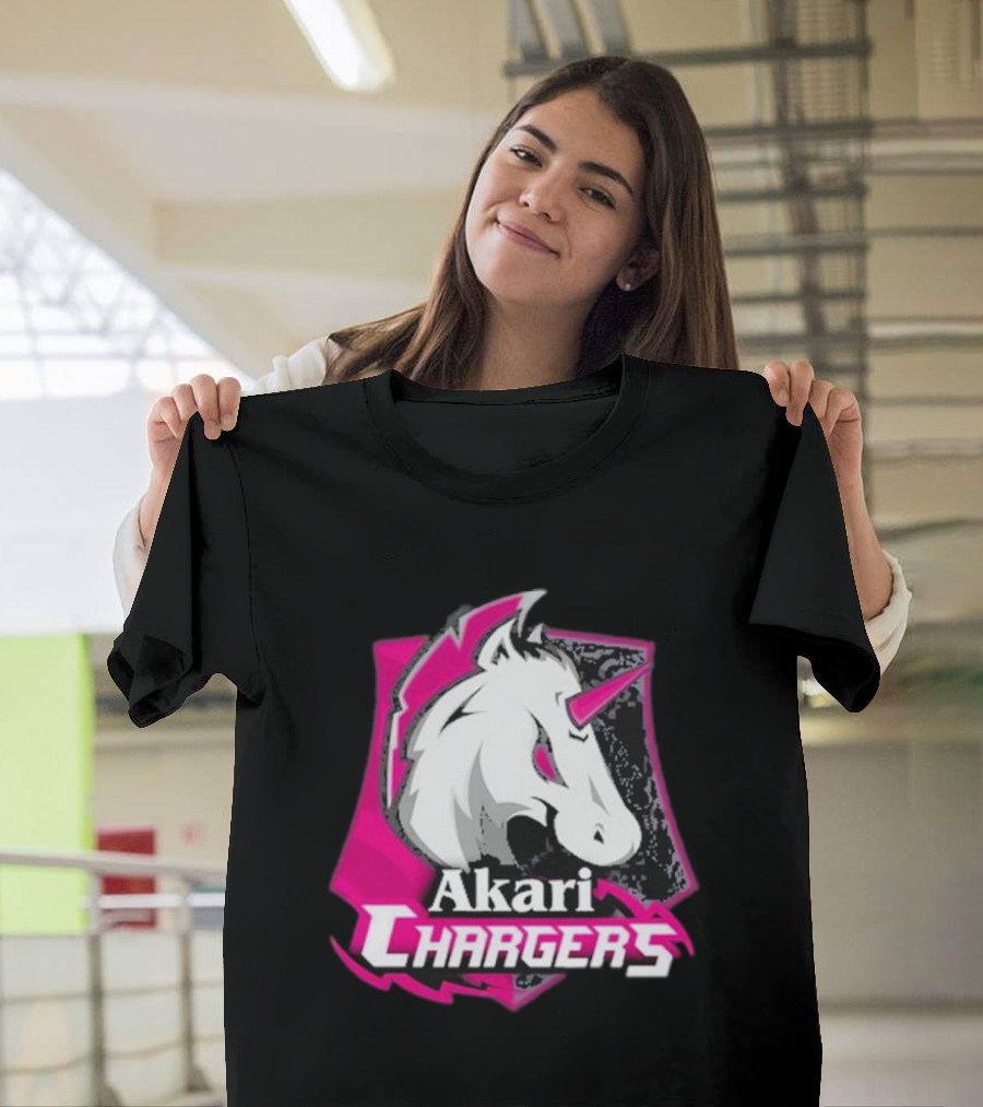 Unicorn Fifi Sharma Akari Chargers T-Shirt