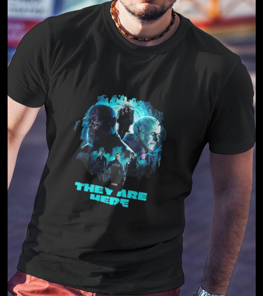 They Are Here Secret Invasion Marvel Movie Ta-Nehisi Coates T-Shirt