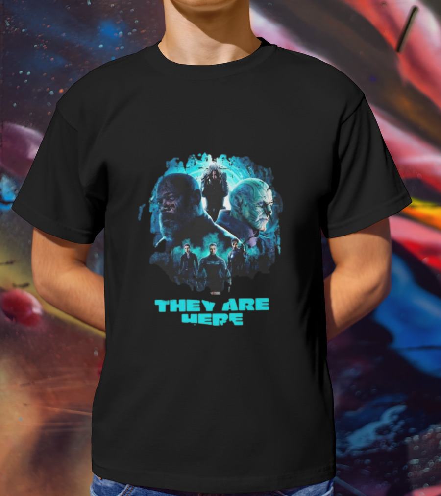 They Are Here Secret Invasion Marvel Movie Ta-Nehisi Coates T-Shirt
