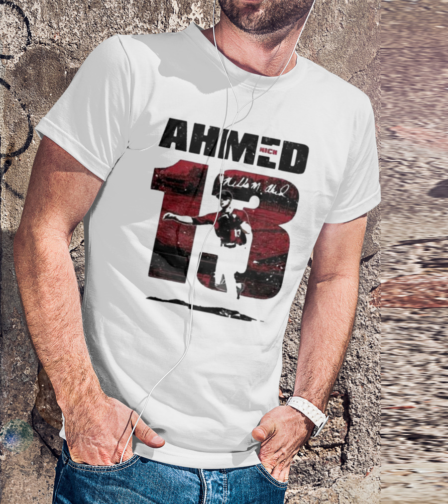 Nick Ahmed 13 Arizona Diamondbacks Baseball Player T-Shirt