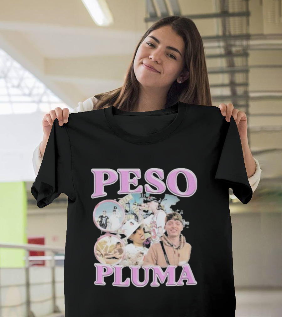 Peso Pluma Pink Collage T-Shirt