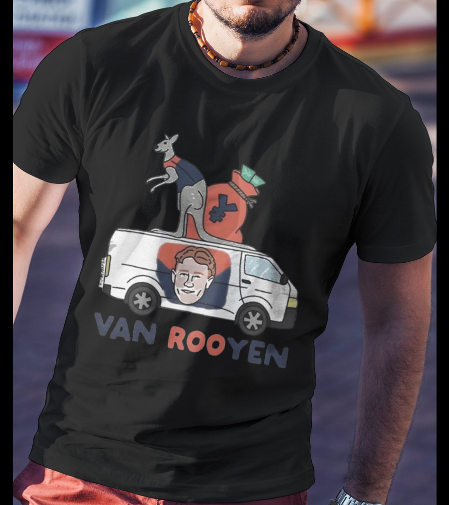 Triple Wafer Van Rooyen Merch Kangaroo Cash Van T-Shirt