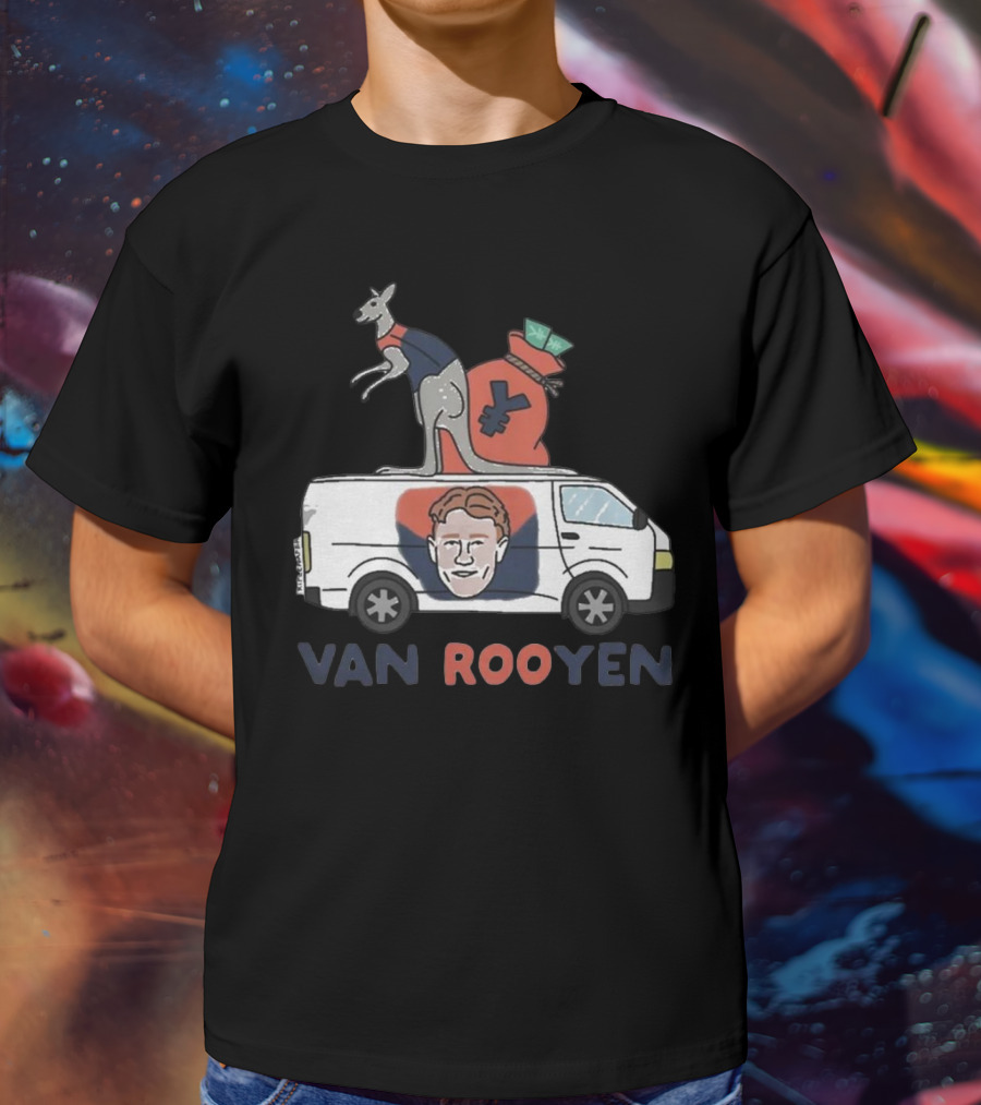 Triple Wafer Van Rooyen Merch Kangaroo Cash Van T-Shirt