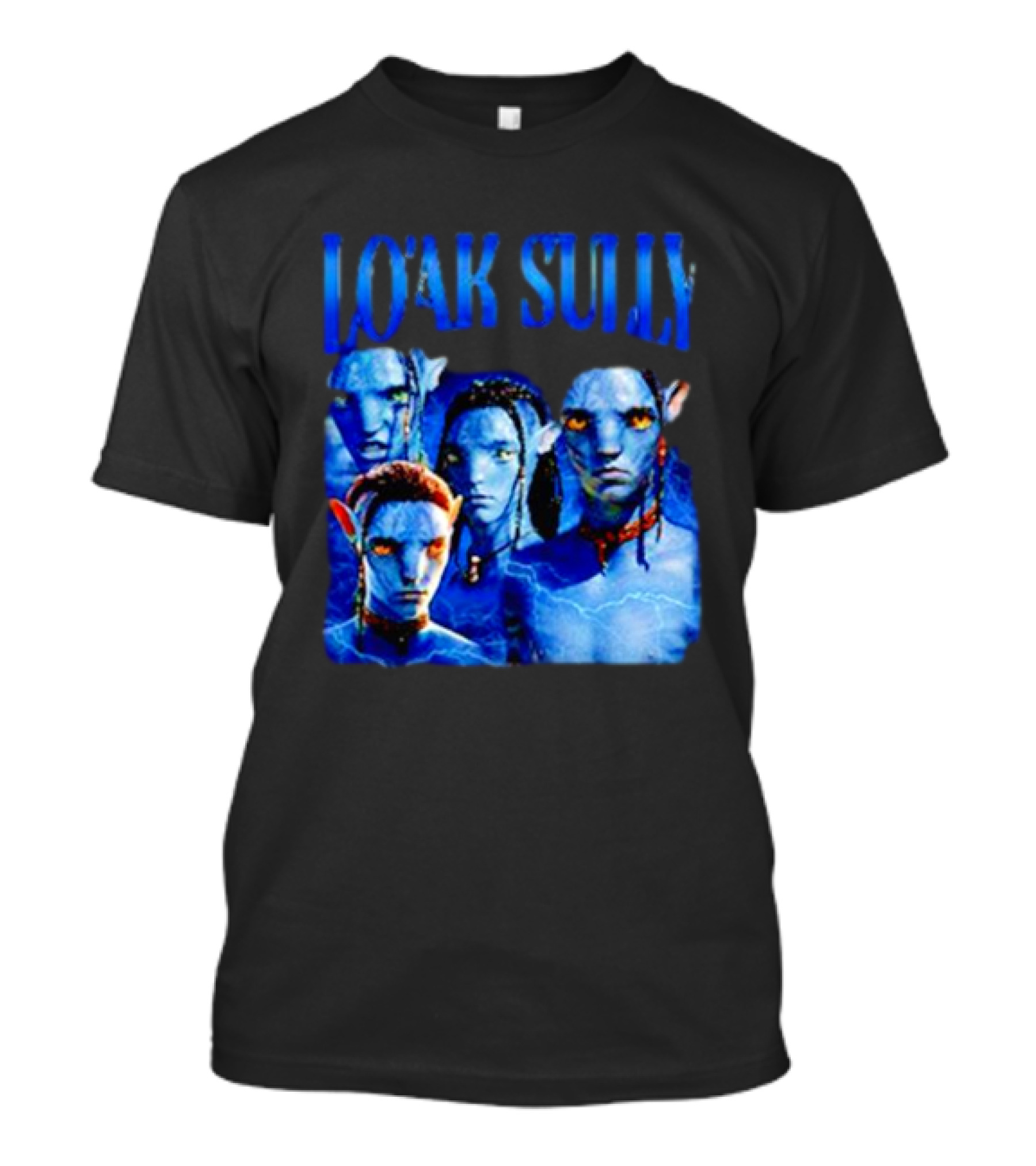 Lo'ak Sully Avatar Characters Blue Na'vi T-Shirt