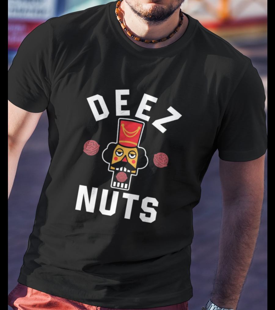 DEEZ NUTS Nutcracker Skull T-Shirt
