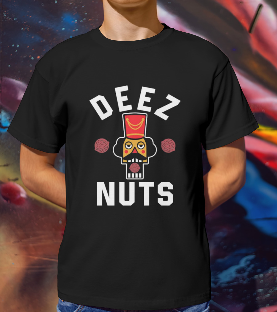 DEEZ NUTS Nutcracker Skull T-Shirt