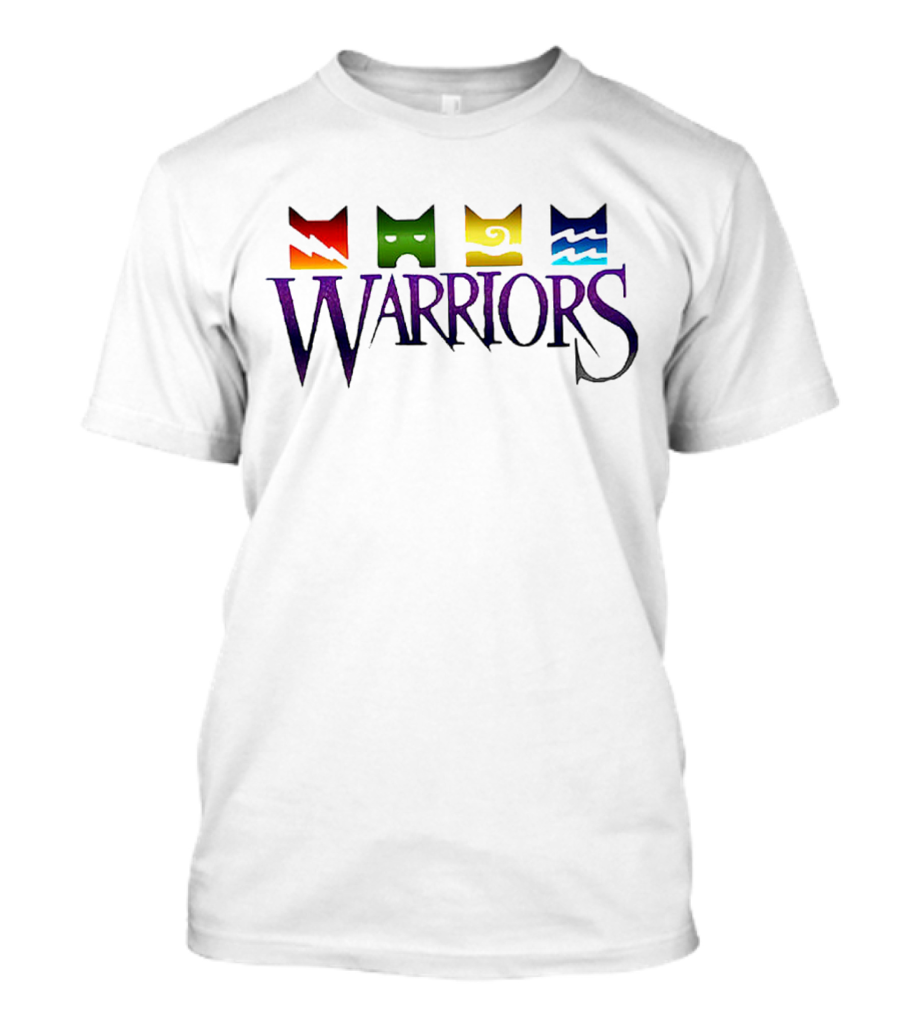 Warrior Cats Logo With Iconic Clan Symbols T-Shirt