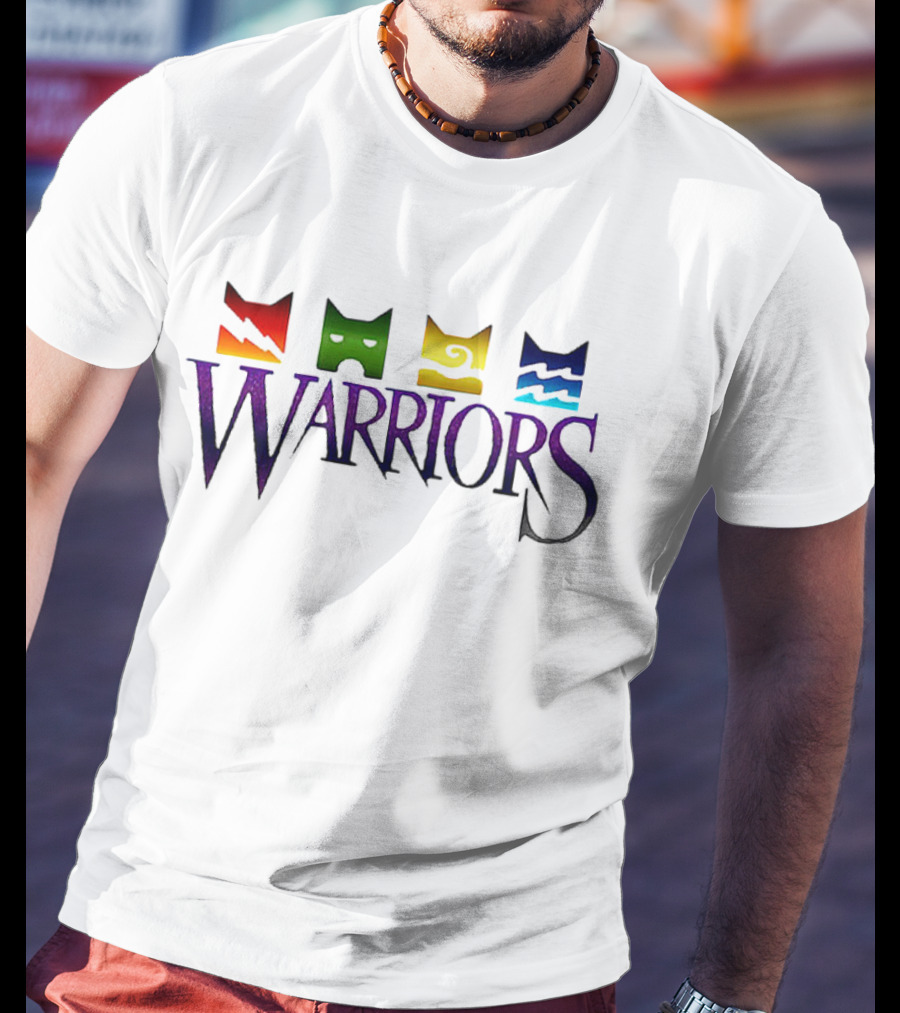Warrior Cats Logo With Iconic Clan Symbols T-Shirt