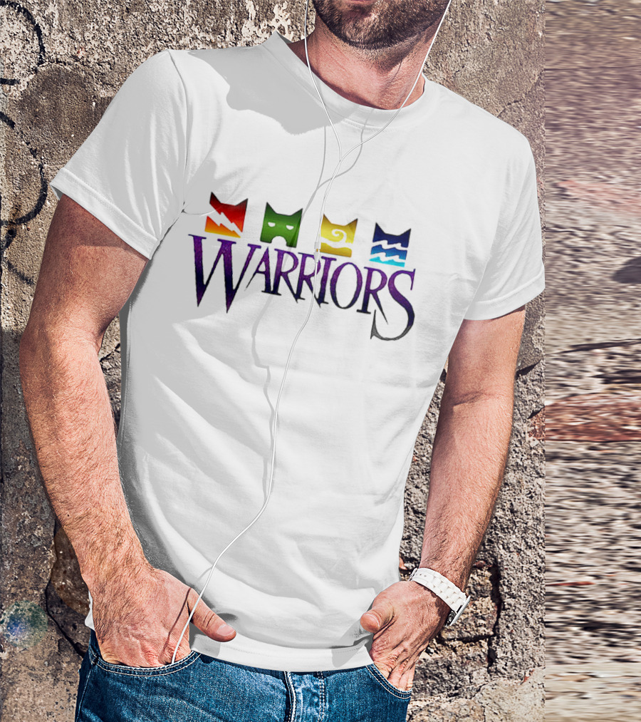 Warrior Cats Logo With Iconic Clan Symbols T-Shirt