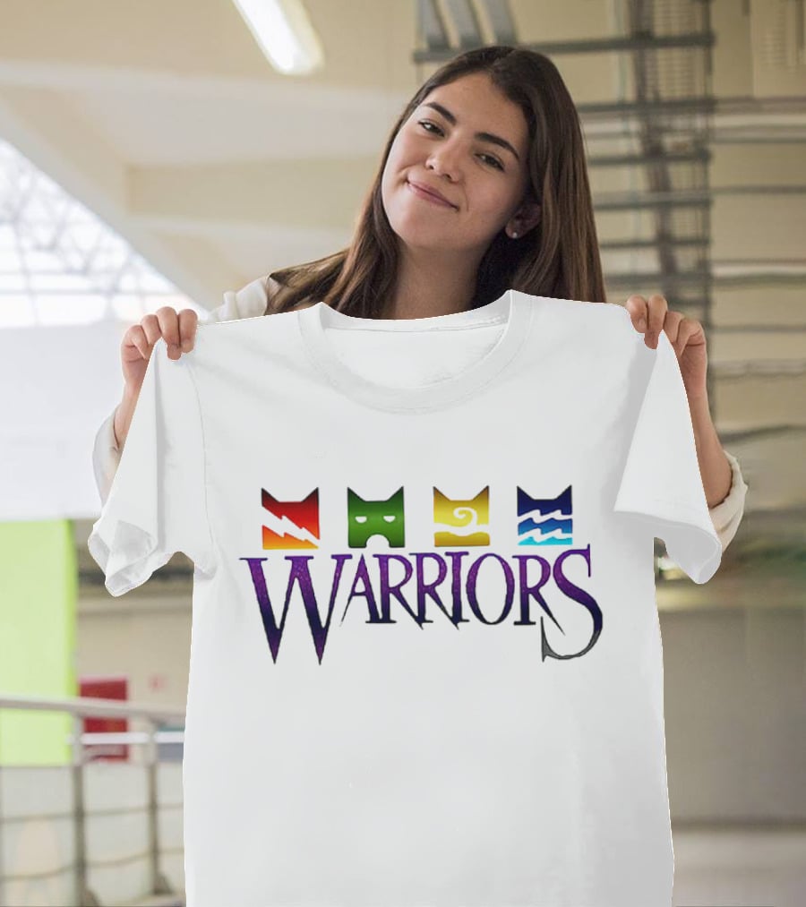 Warrior Cats Logo With Iconic Clan Symbols T-Shirt