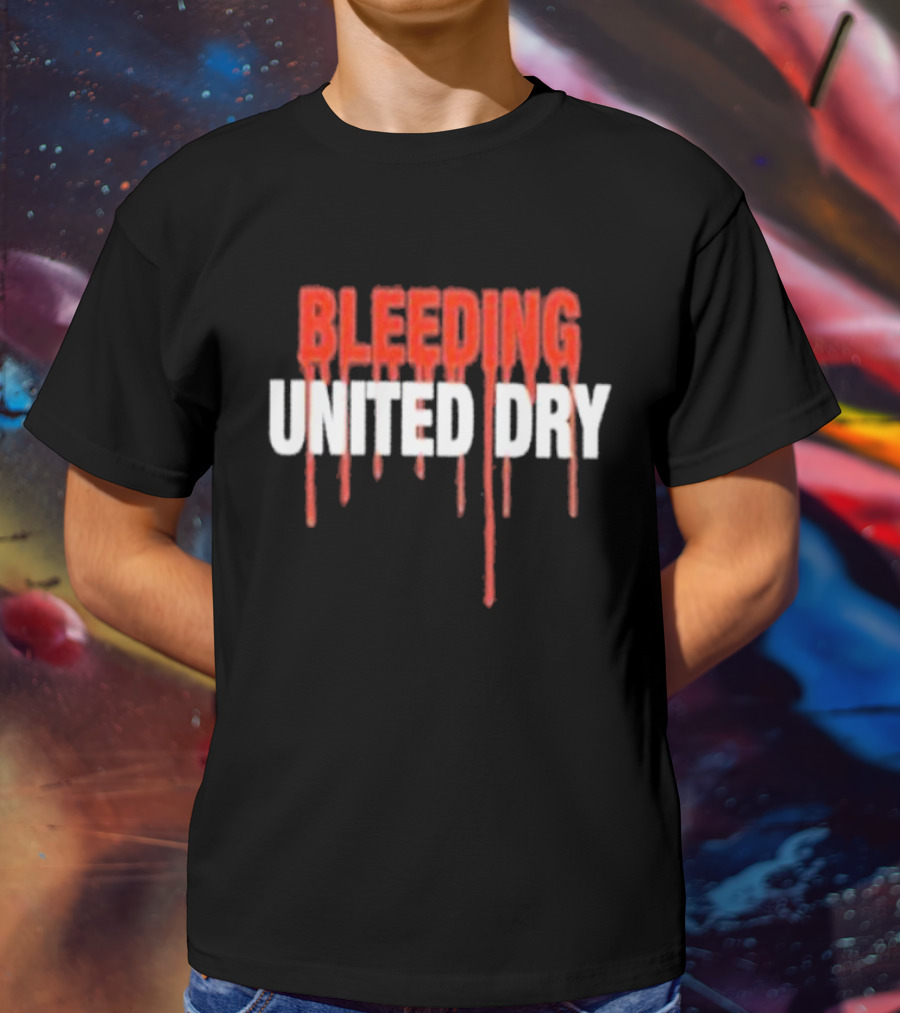 Bleeding United Dry Dripping Red T-Shirt
