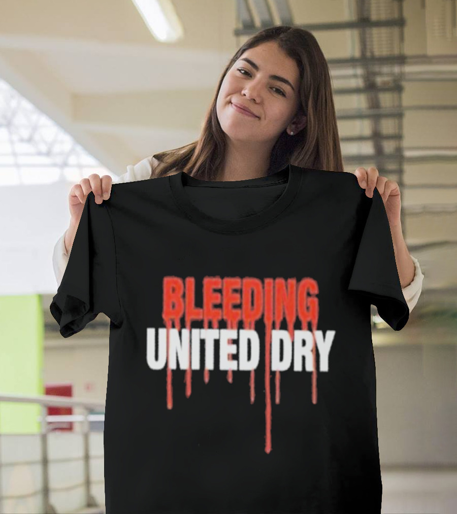 Bleeding United Dry Dripping Red T-Shirt
