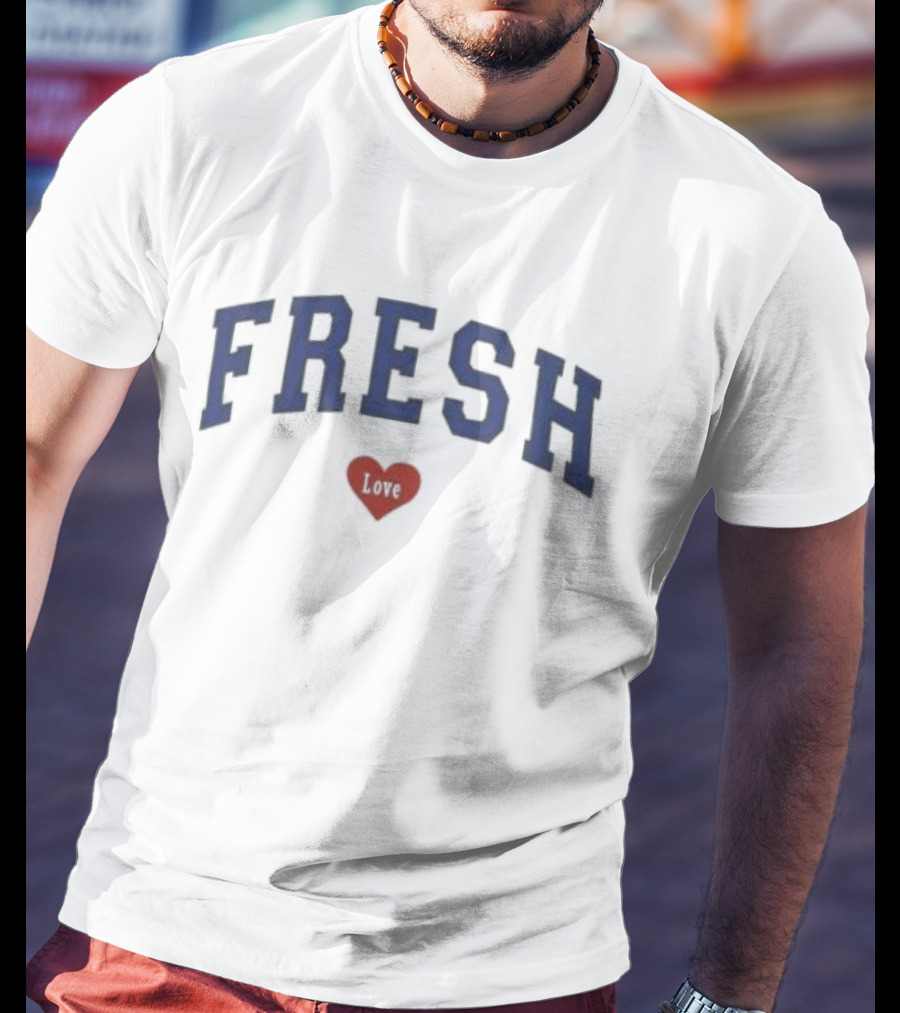 FRESH Love Varsity Heart T-Shirt
