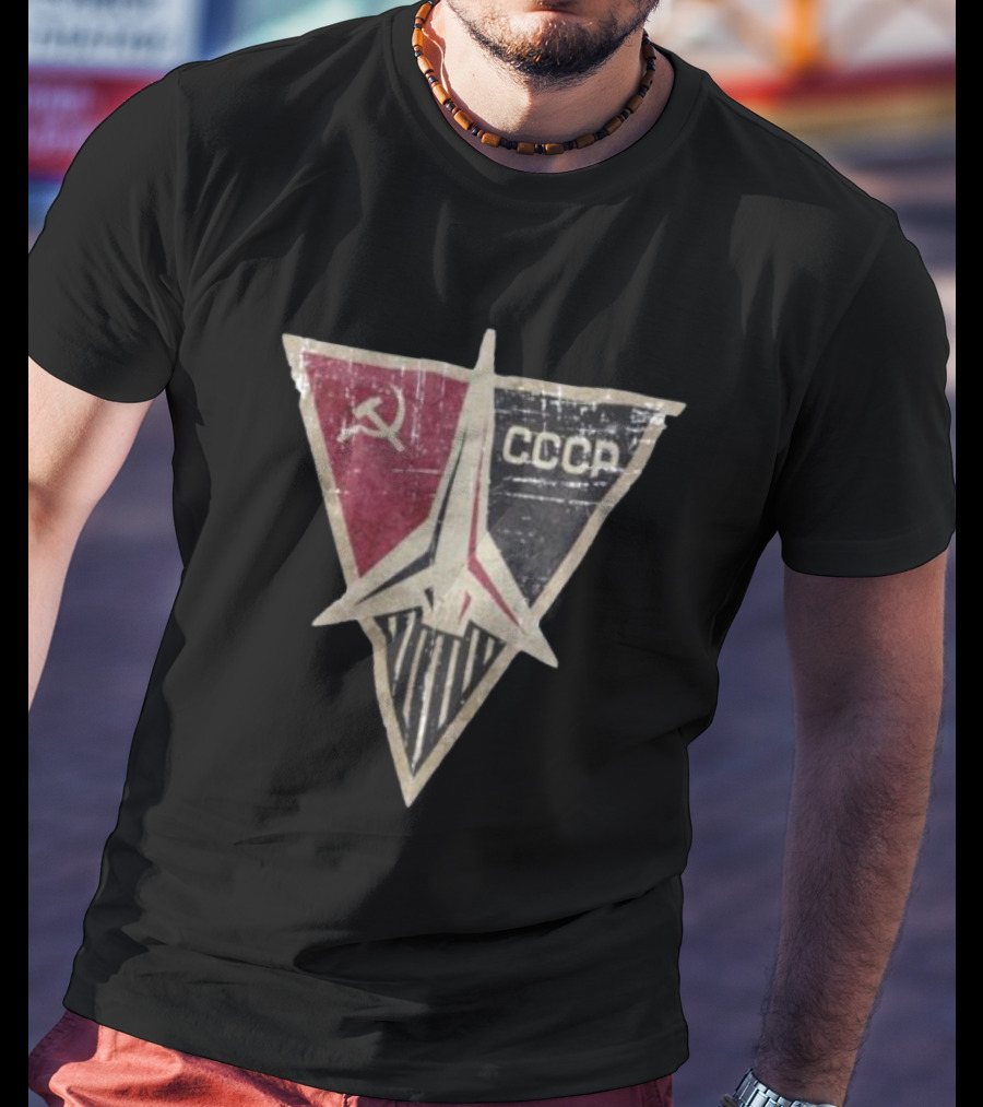 CCCP Soviet Space Program Emblem T-Shirt