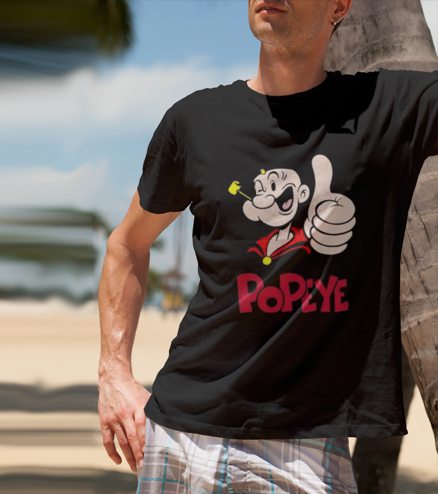 Popeye Thumbs Up Iconic Character T-Shirt