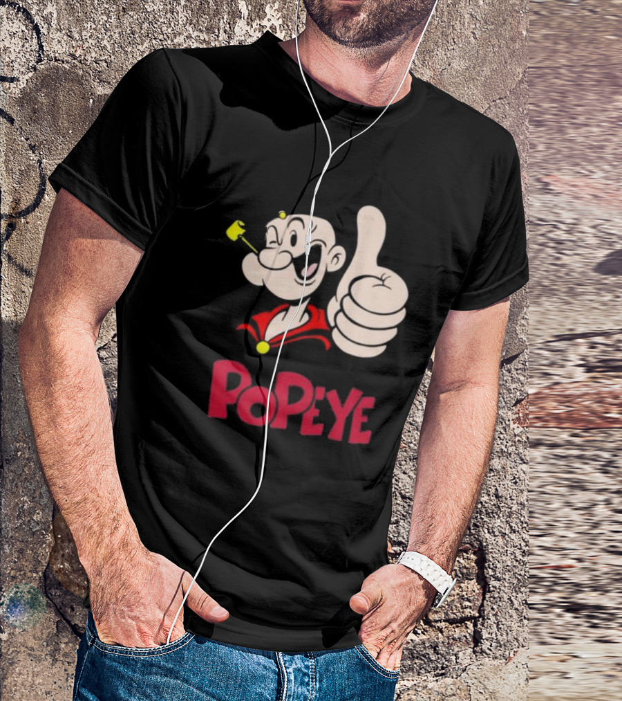 Popeye Thumbs Up Iconic Character T-Shirt