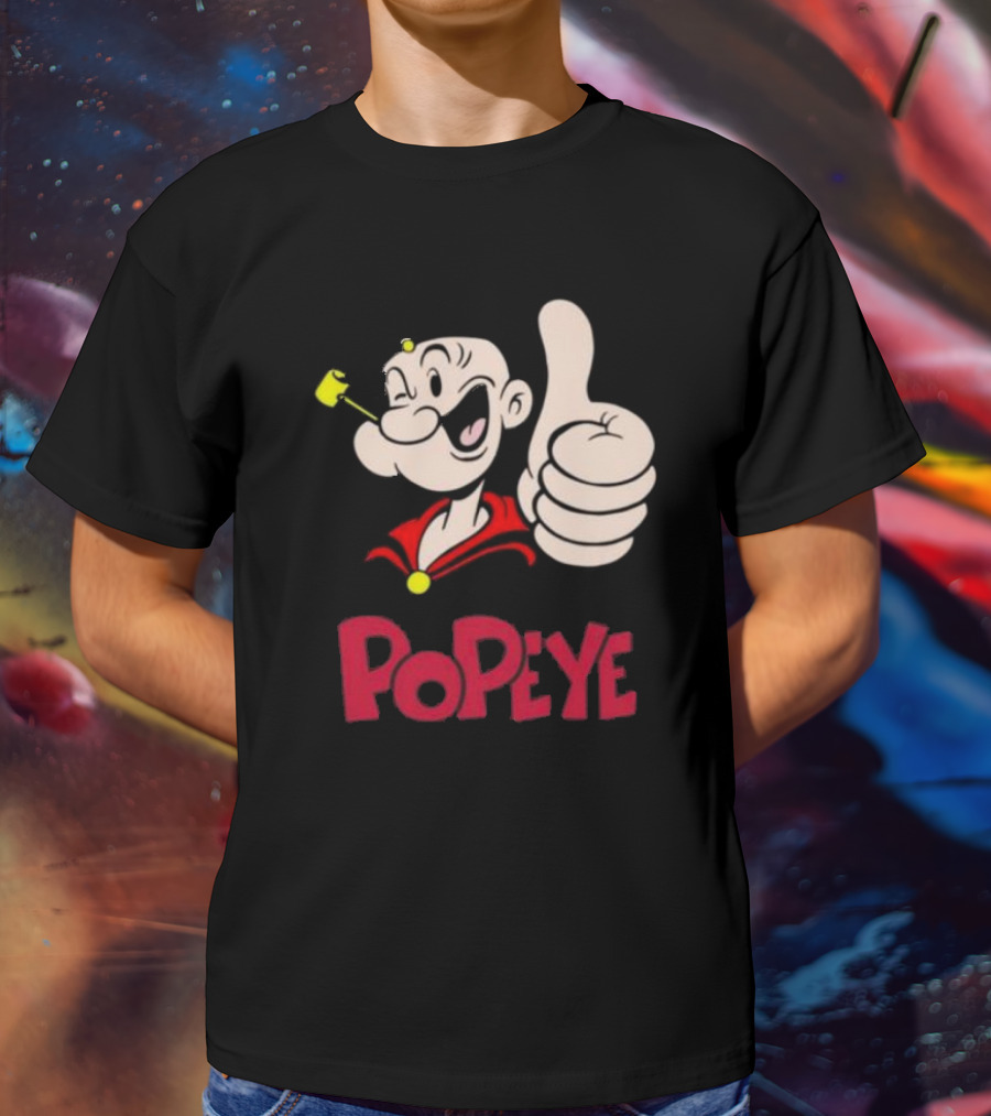 Popeye Thumbs Up Iconic Character T-Shirt