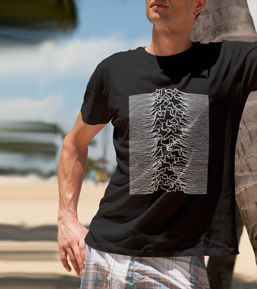 Unknown Pleasures Southern Joy Division Waves T-Shirt