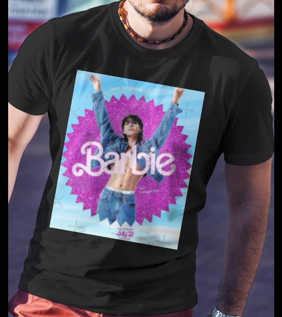 Jeon Jungkook Barbie July 21 Ken Edition T-Shirt