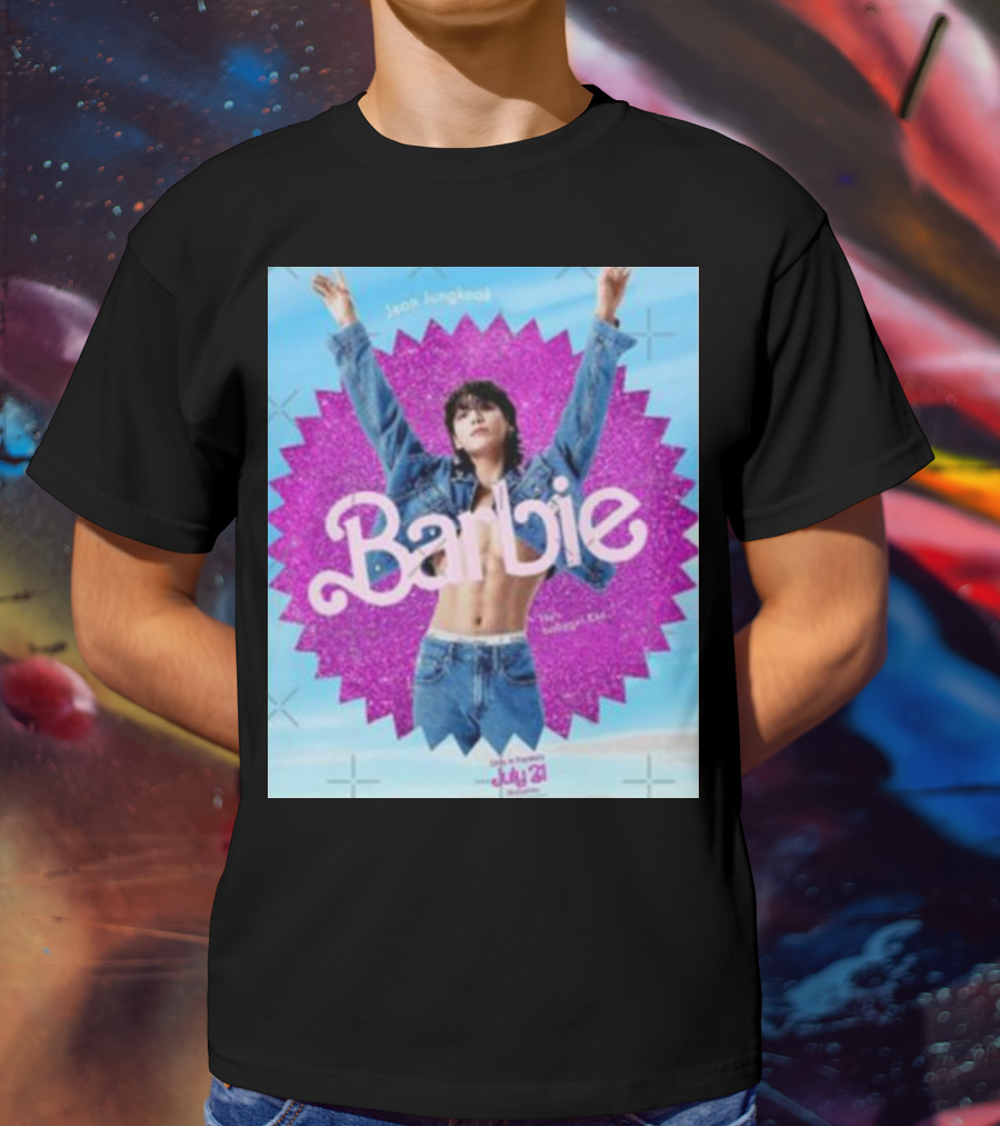 Jeon Jungkook Barbie July 21 Ken Edition T-Shirt