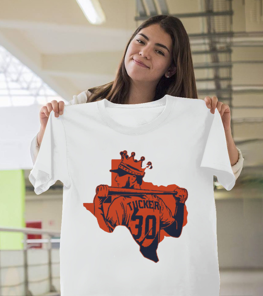 Tucker 30 Crowned King Of Texas Baseball T-Shirt