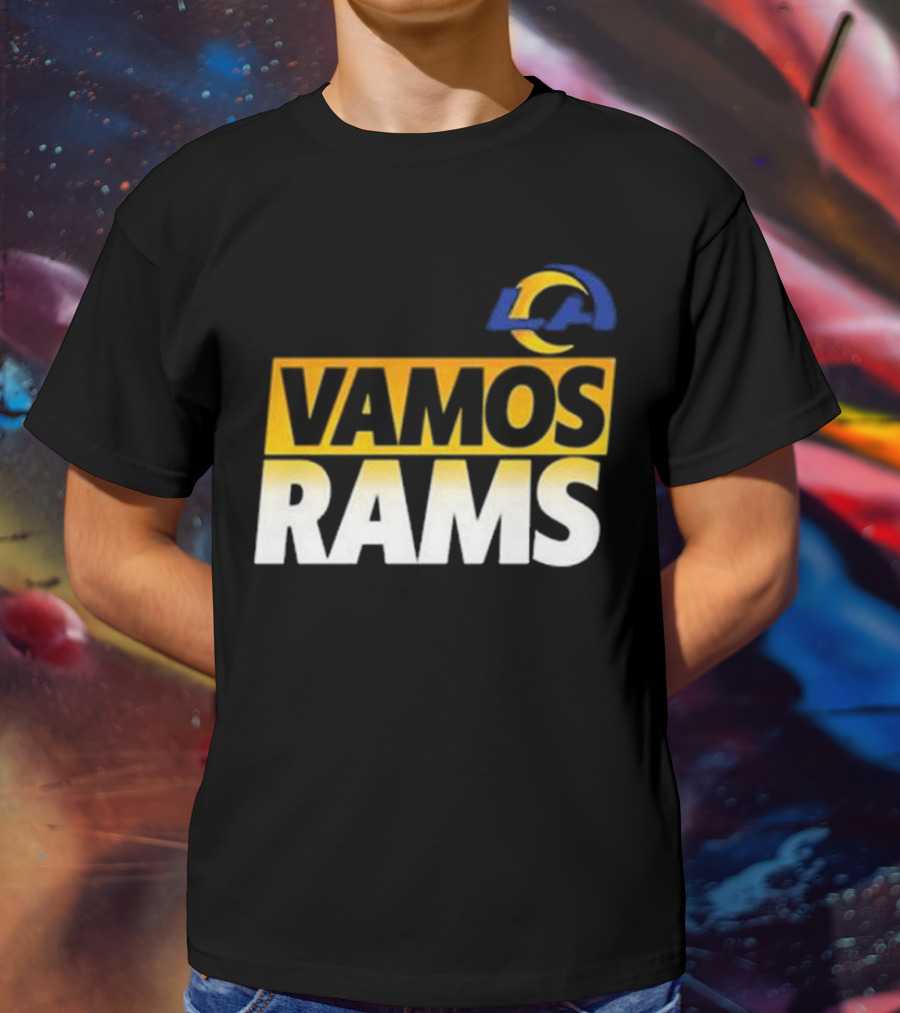 Los Angeles Rams Vamos American Football LA T-Shirt