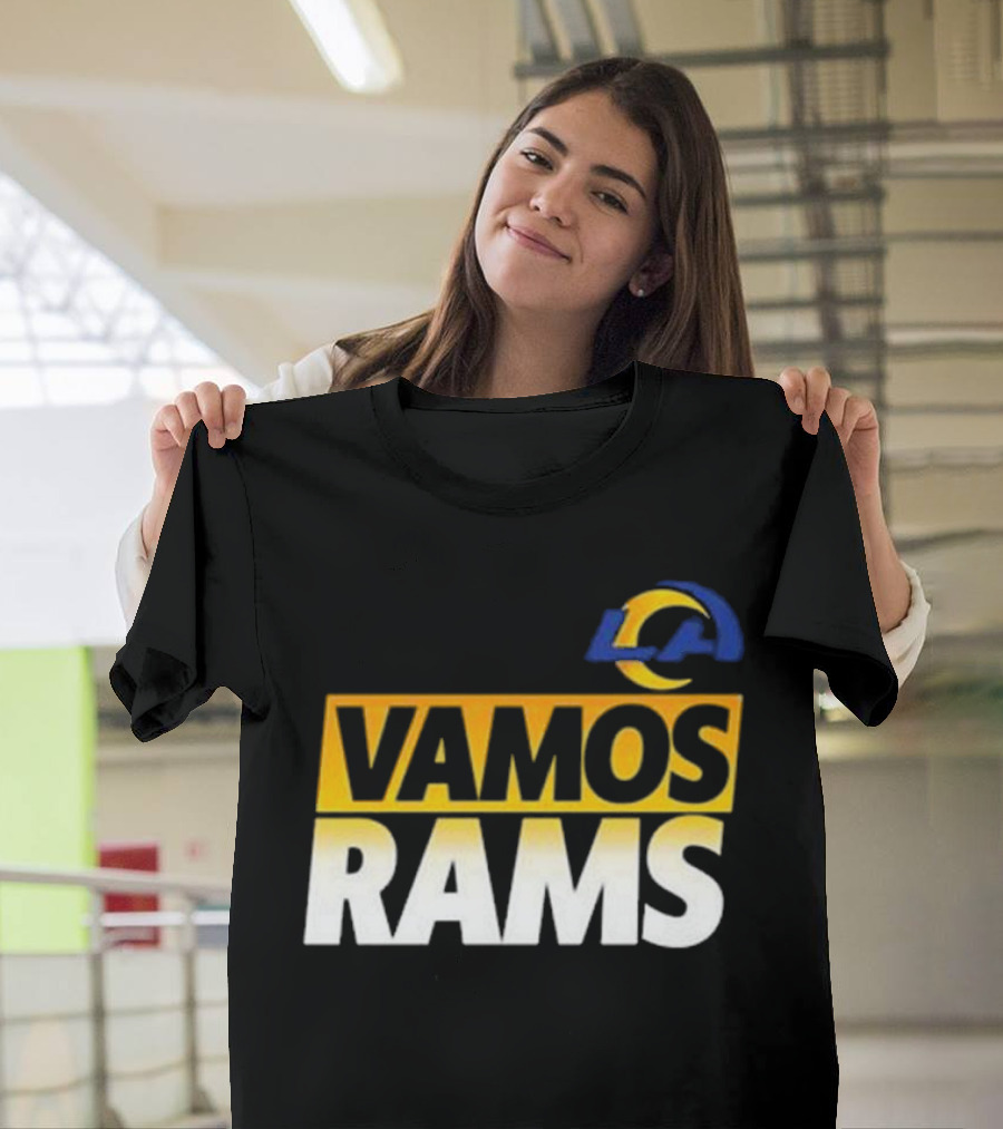 Los Angeles Rams Vamos American Football LA T-Shirt