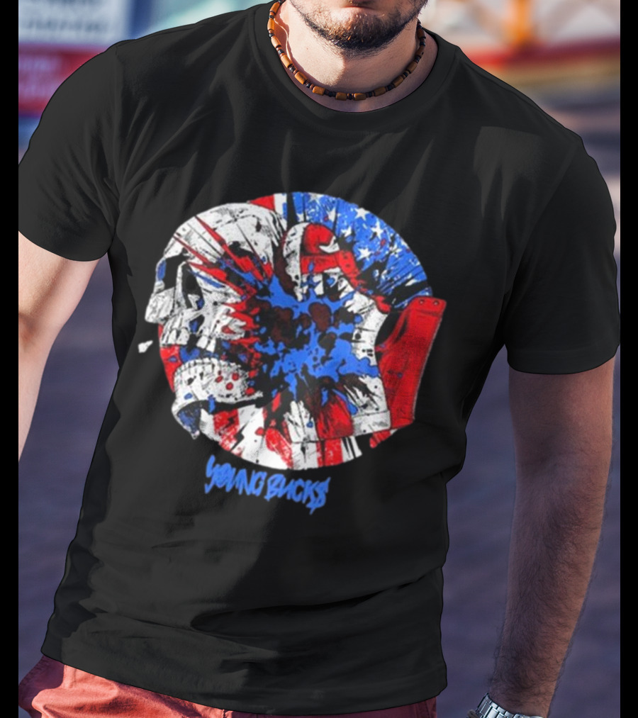 Young Bucks Kickstart Fireworks Explosion T-Shirt