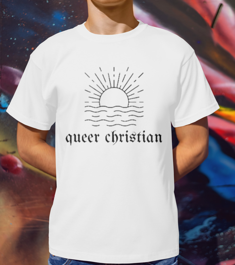 Ex-Fundie Queer Christian Rising Sun T-Shirt