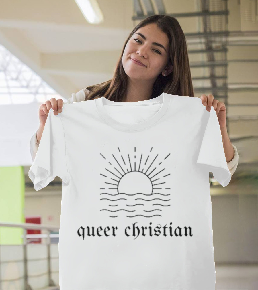 Ex-Fundie Queer Christian Rising Sun T-Shirt