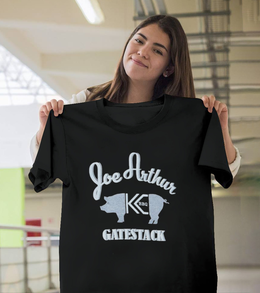 Joe Arthur KC BBQ Gatestack Pig T-Shirt