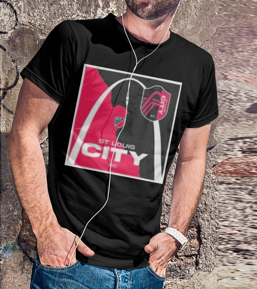St Louis City SC Arch Badge Hometown Collection T-Shirt