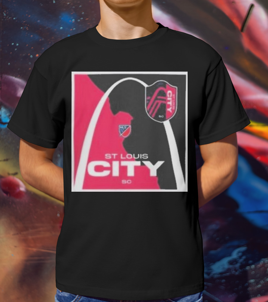 St Louis City SC Arch Badge Hometown Collection T-Shirt