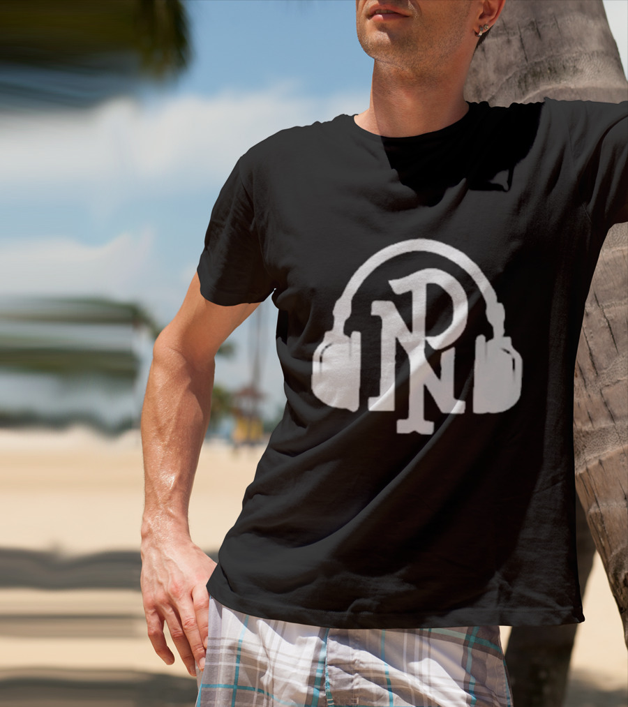 NPR Headphones Logo Year Of The Knife T-Shirt
