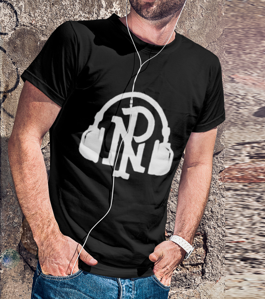 NPR Headphones Logo Year Of The Knife T-Shirt