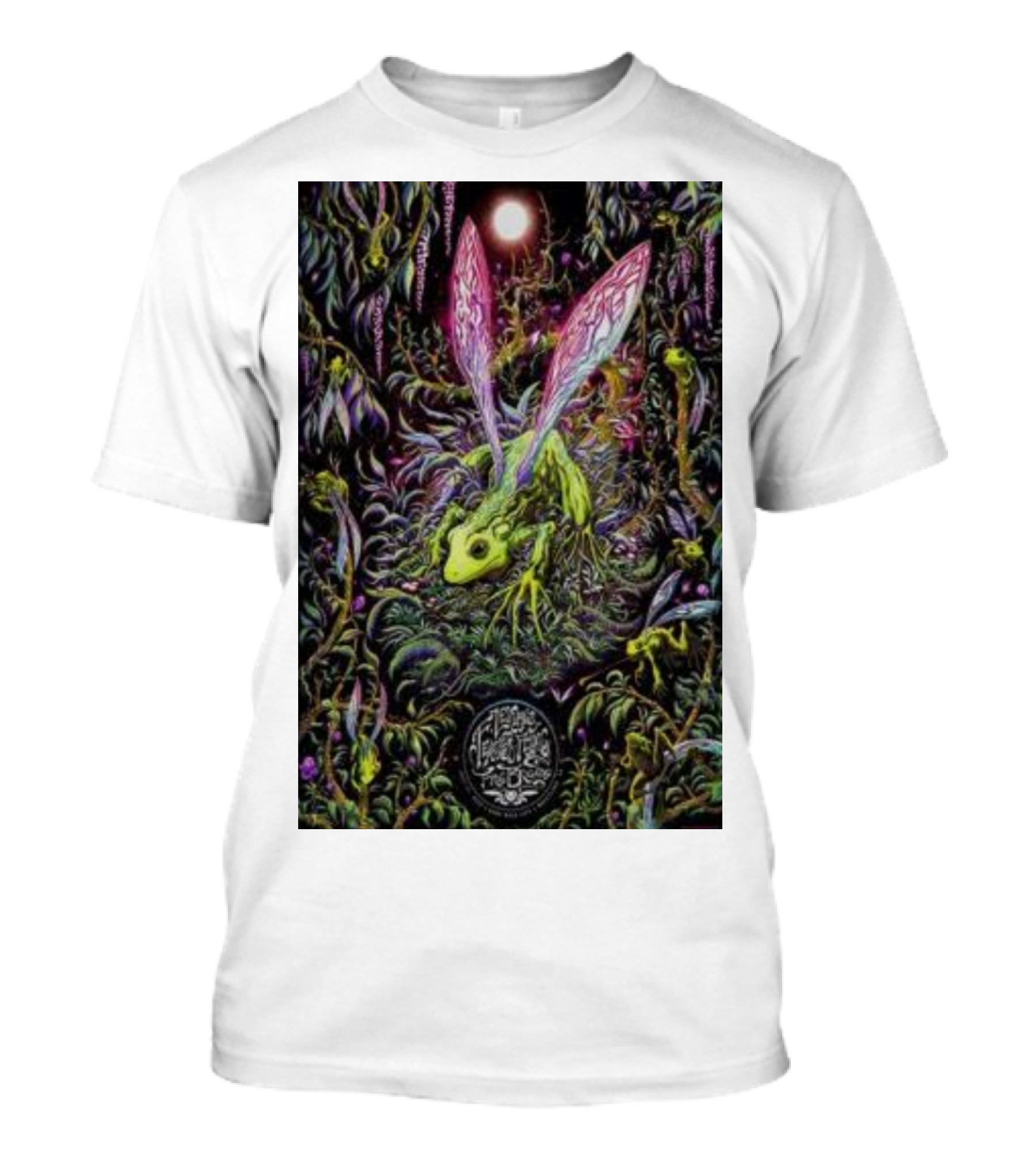 Les Claypool’s Fearless Flying Frog Brigade Psychedelic Creature Art Wheatland T-Shirt