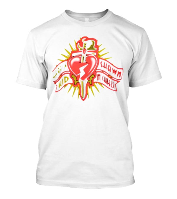 Shawn Michaels Heartbreak Kid Dagger Heart T-Shirt