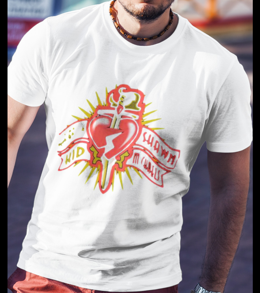 Shawn Michaels Heartbreak Kid Dagger Heart T-Shirt