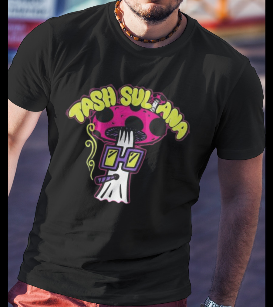 Tash Sultana Psychedelic Mushroom T-Shirt