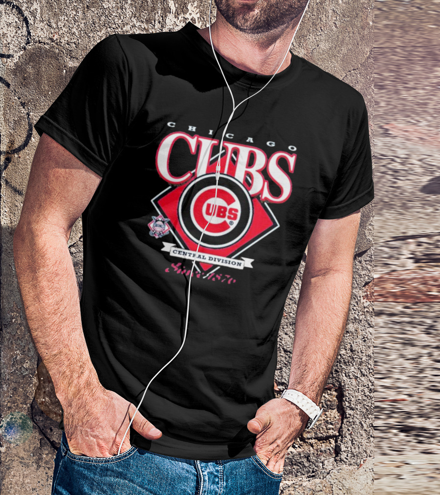 Chicago Cubs Central Division Since 1876 MLB New Era T-Shirt