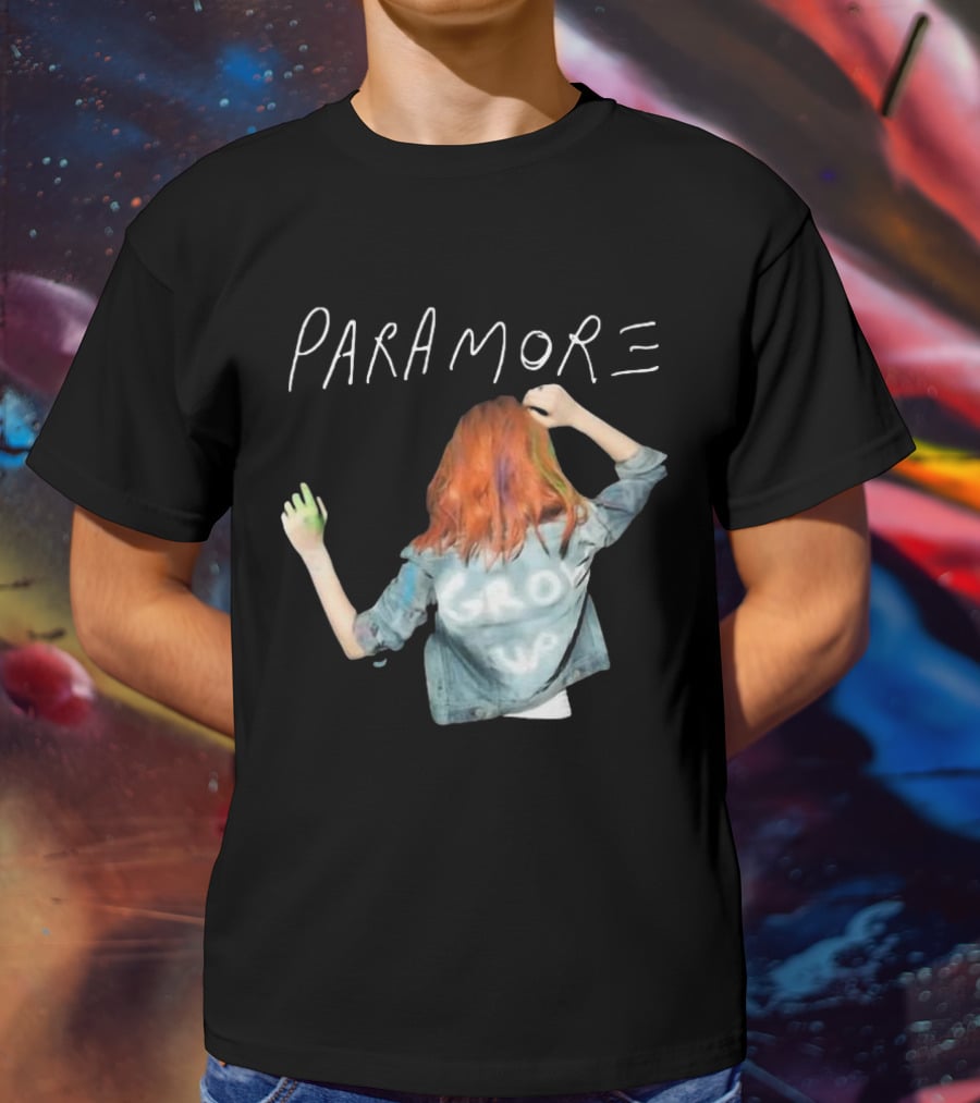 Paramore Grow Up Denim Jacket Back T-Shirt