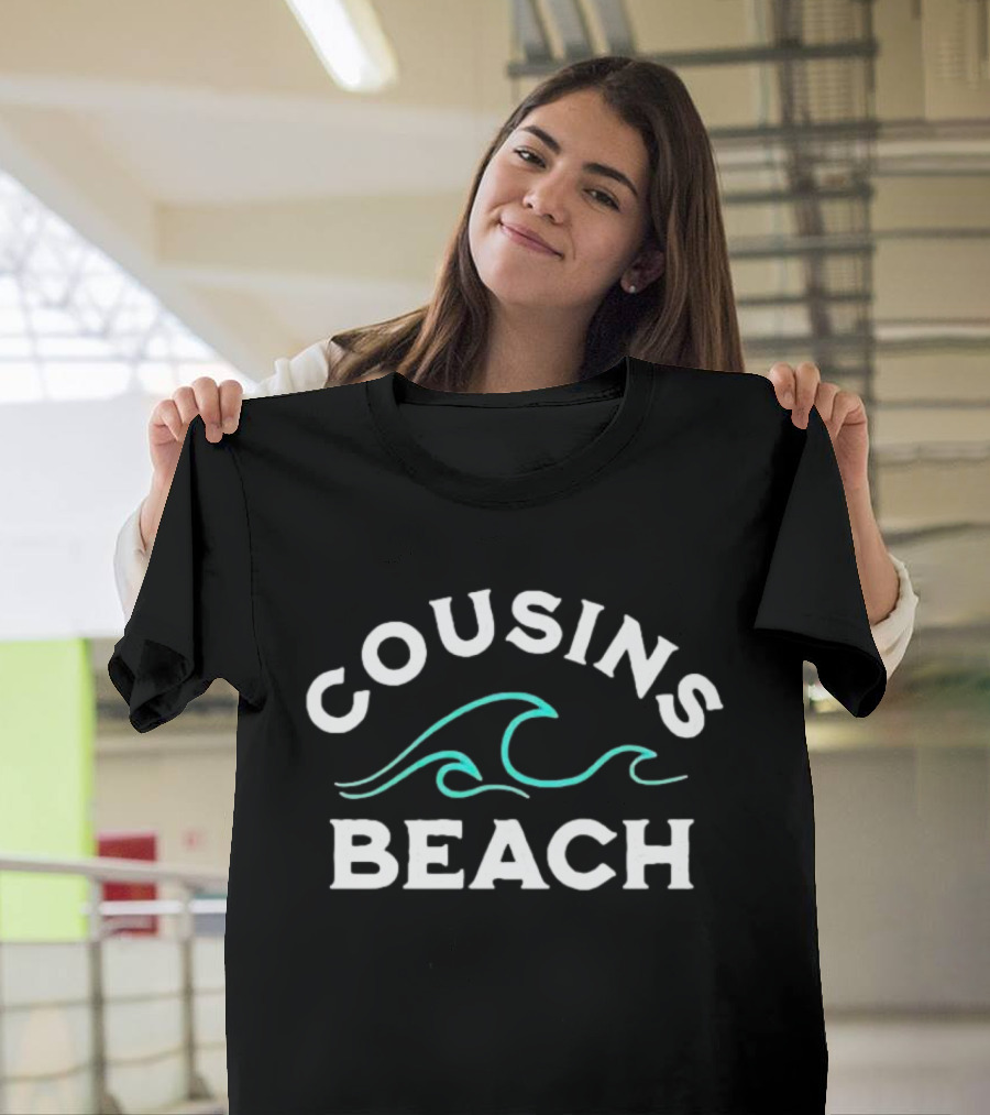 Cousins Beach Ocean Waves Summer T-Shirt