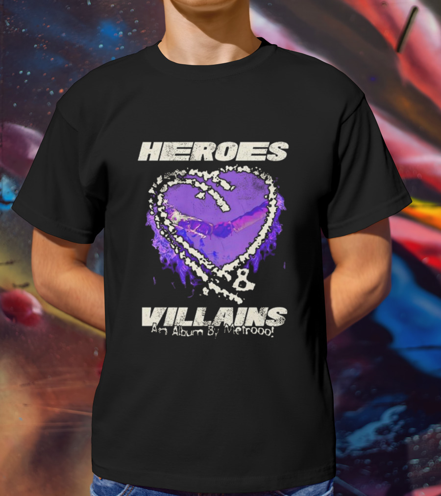 Heroes Villains An Album By Metrooooo  T-Shirt