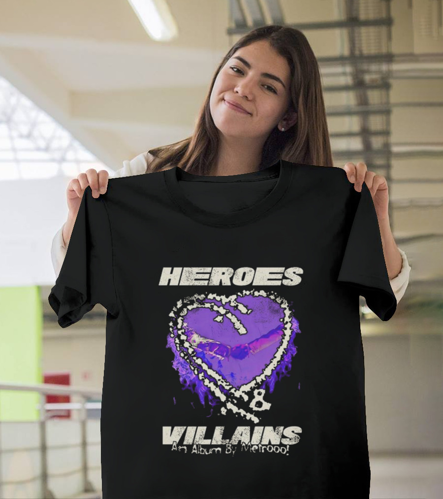 Heroes Villains An Album By Metrooooo  T-Shirt